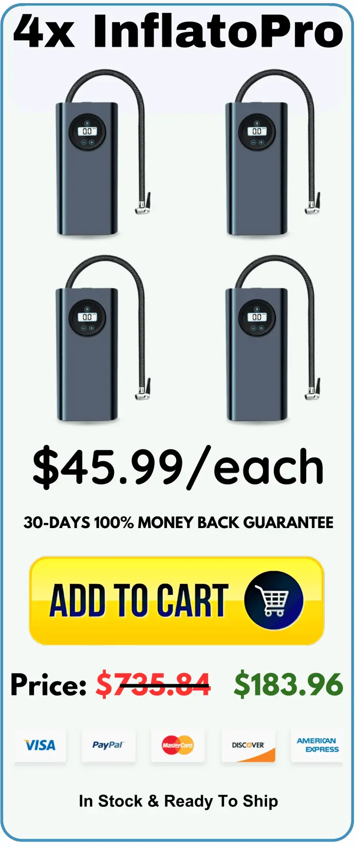 InflatoPro package price 
